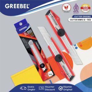 GREEBEL CUTTER G-502 (1PCS) / KATER / CUTER BESAR / ANTI KARAT CUTER TAJAM